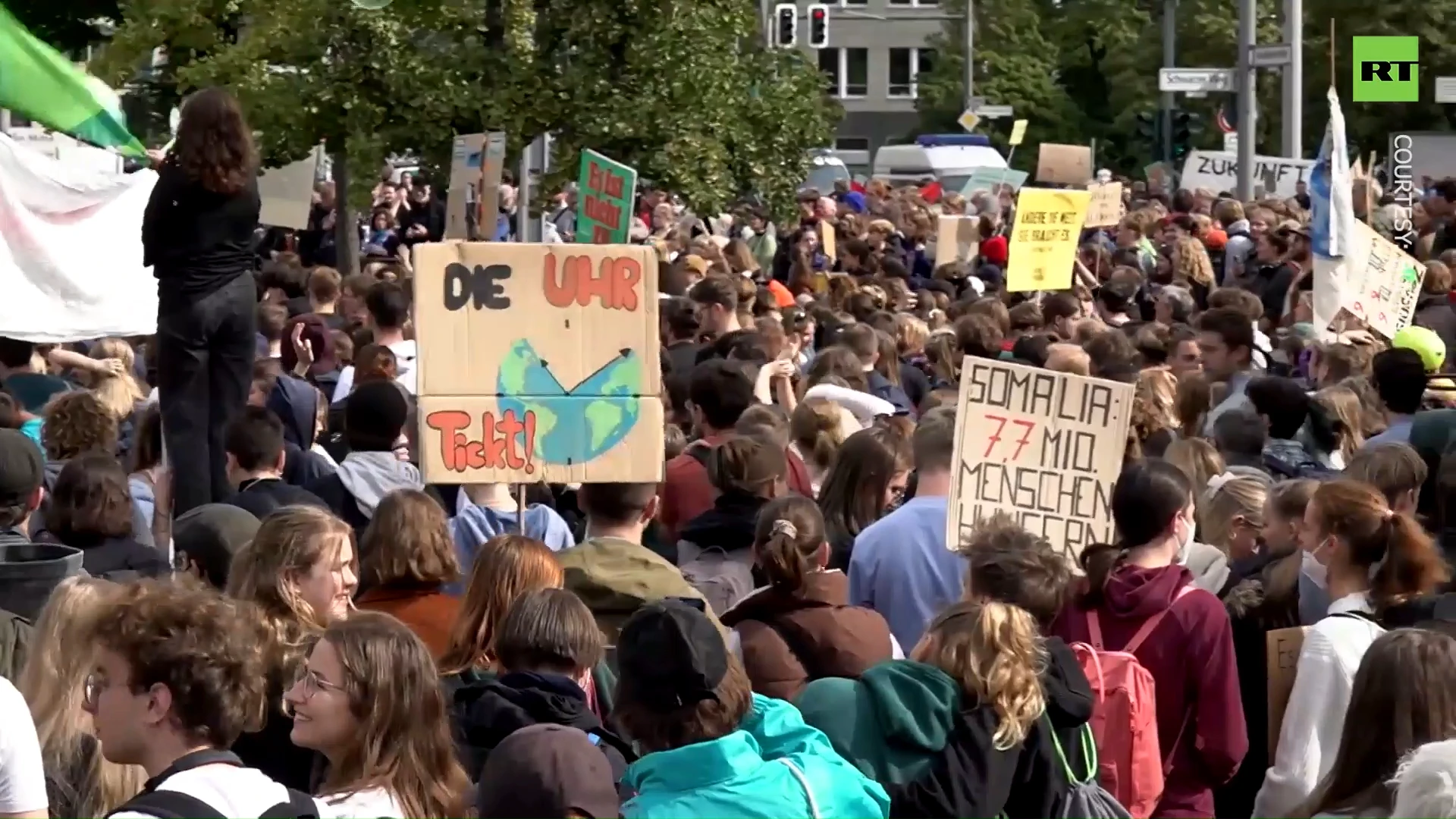 ‘There’s no planet B’: Thousands rally for climate protection in Germany