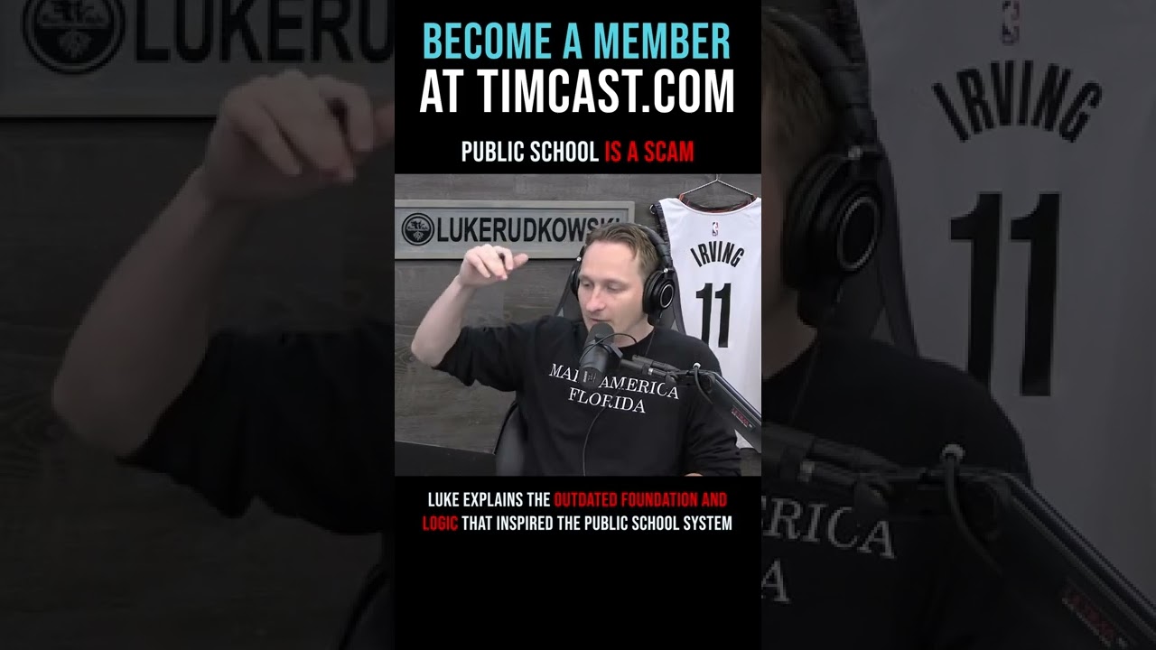 Timcast IRL - Public School Is A Scam #shorts