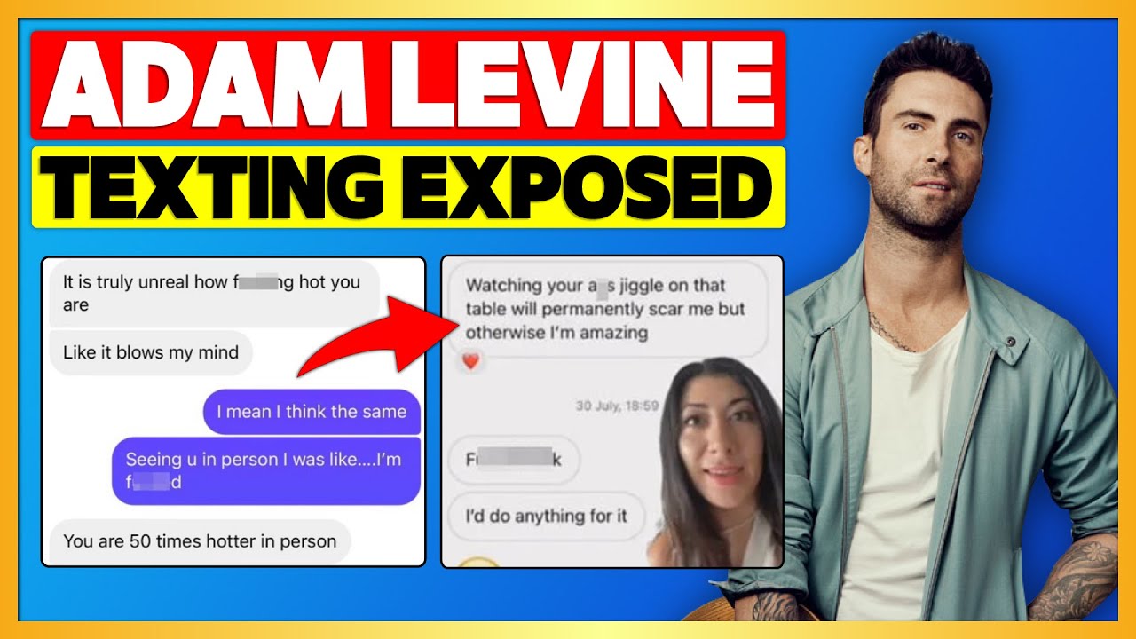 Adam Levine Text Game CRINGE Review (Cheating Scandal)