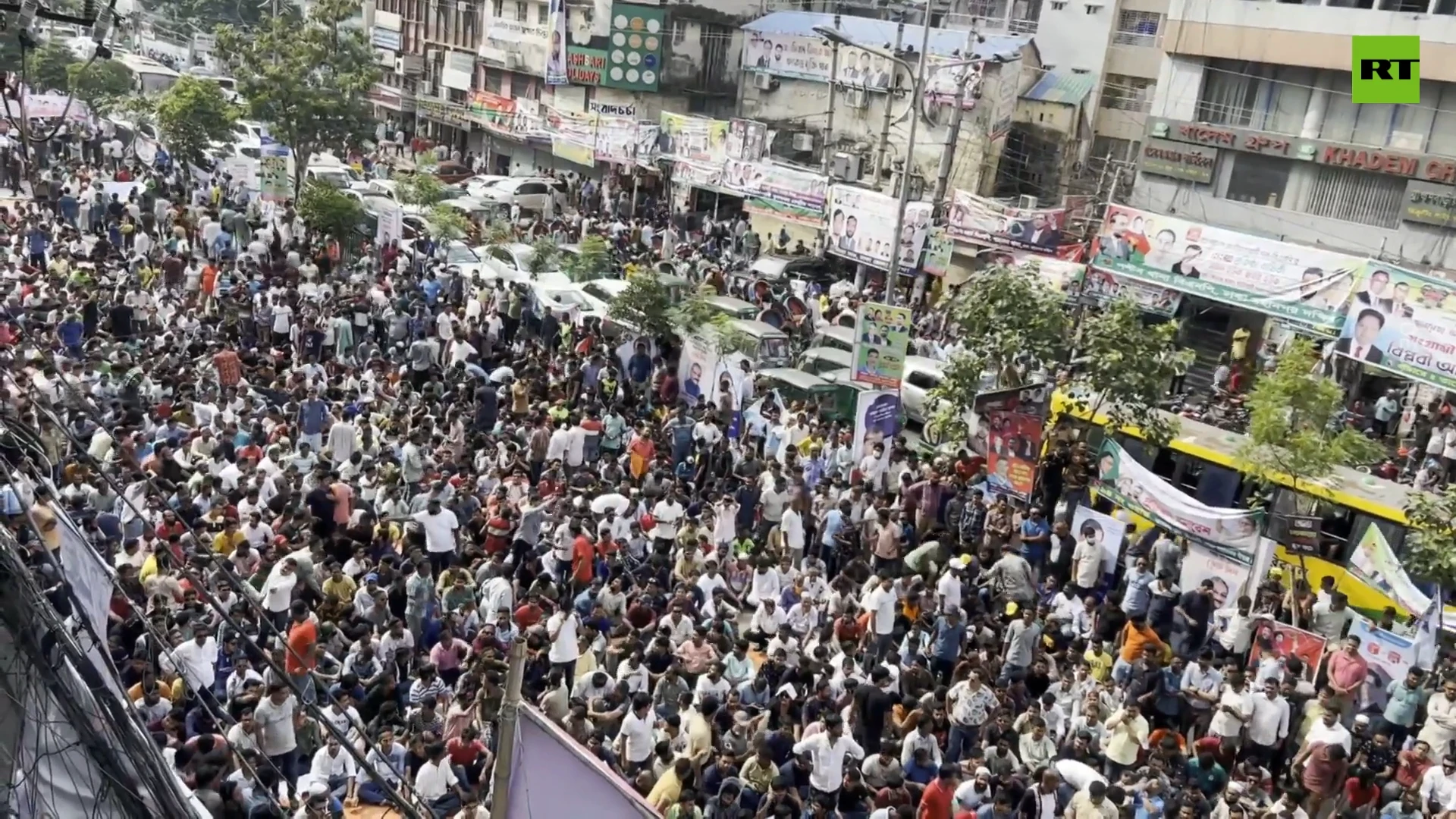 Bangladesh's Dhaka sees thousands protest police violence