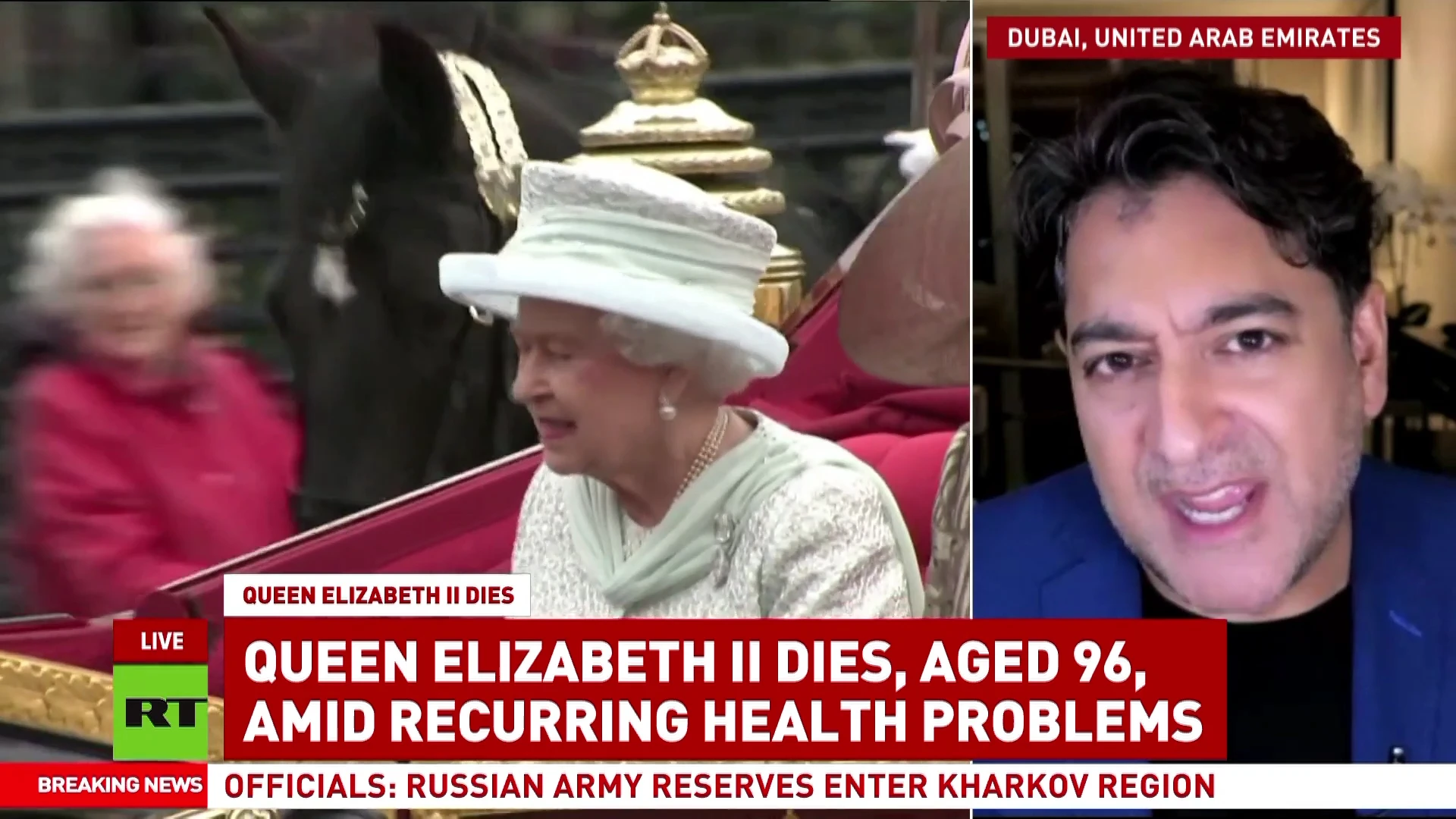 'Queen Elizabeth's death shows time passing' - Afshin Rattansi