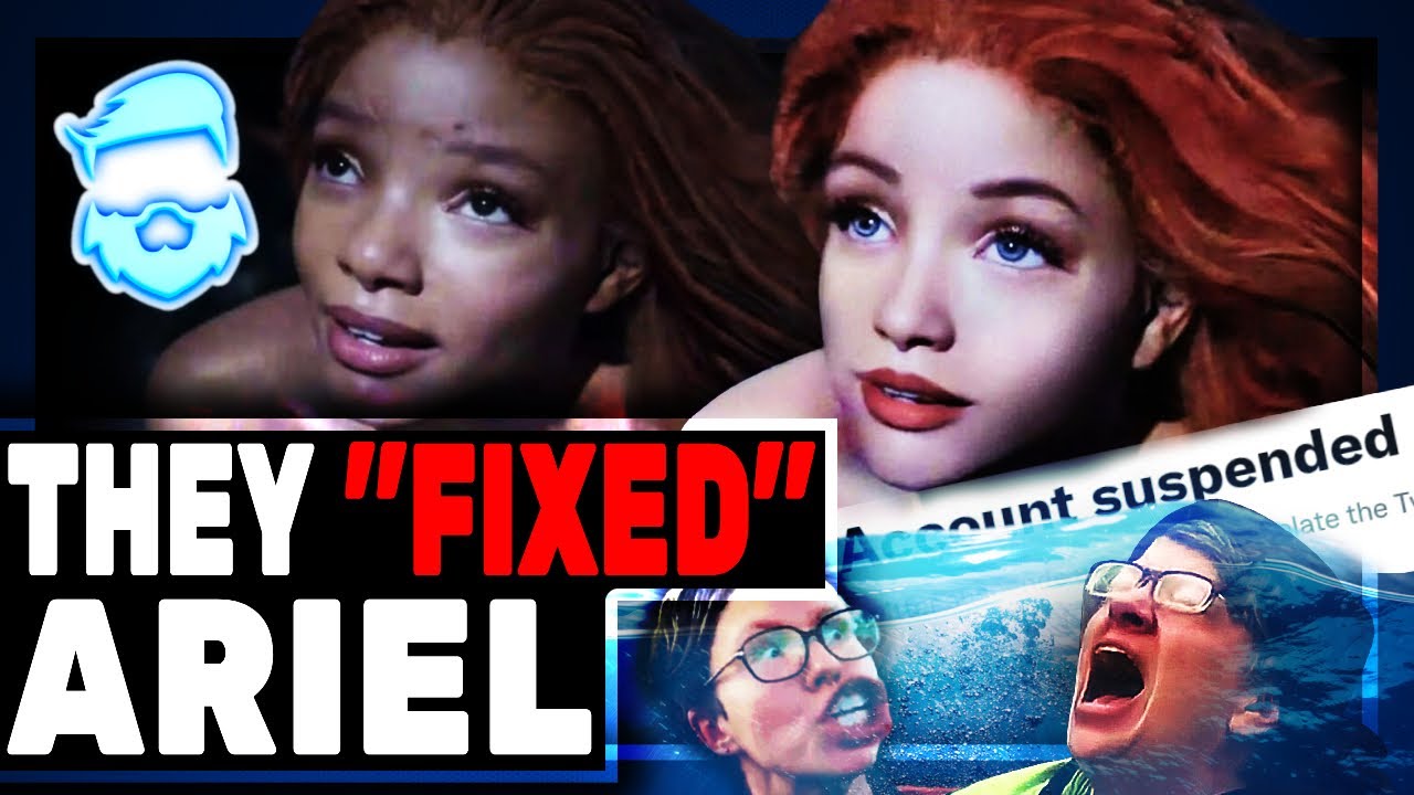 Internet Makes The Little Mermaid White & EVERYONE Got Banned! Disney SAVAGED! 1.5 Million Dislikes