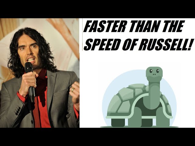 We Can't Afford the Speed of "Russell Brand"