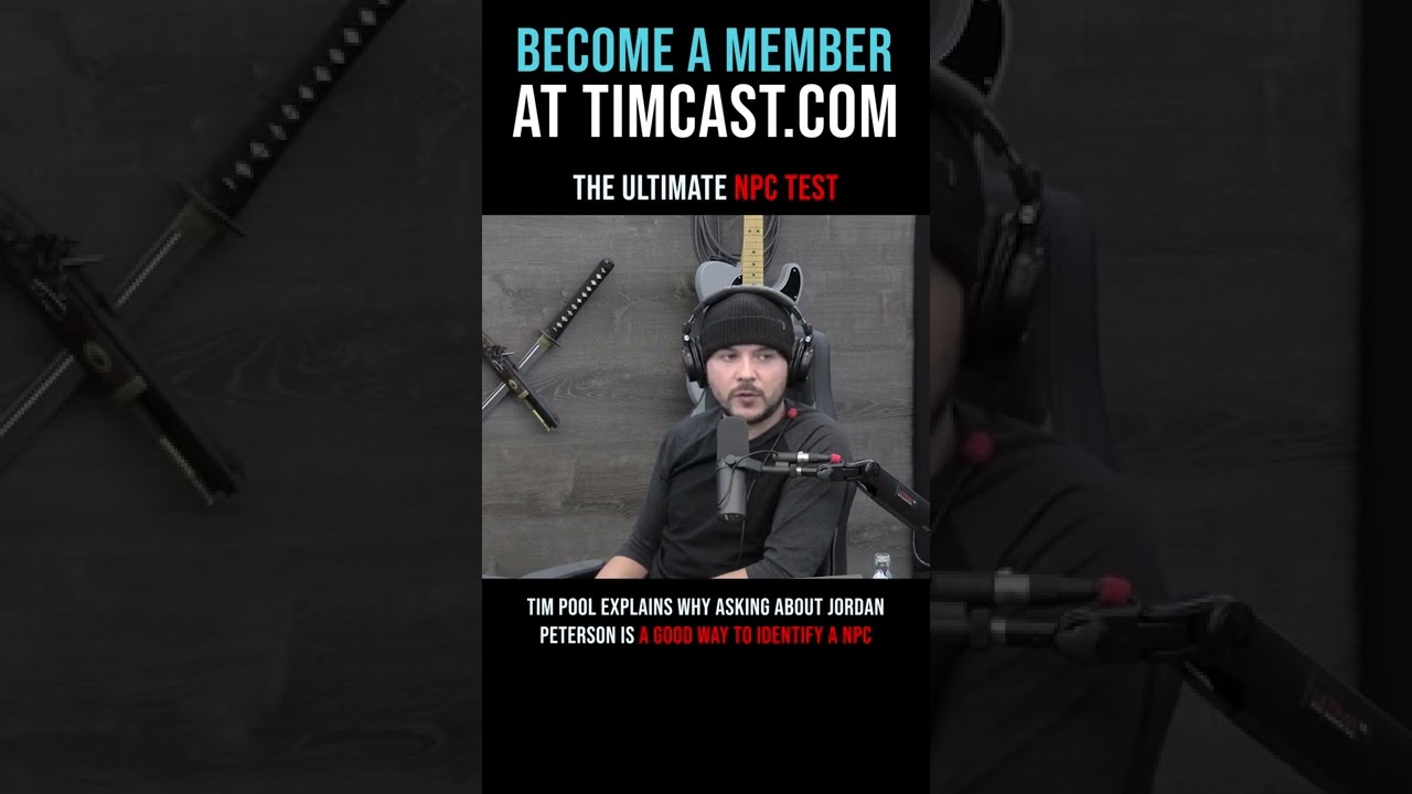 Timcast IRL - The Ultimate NPC Test #shorts