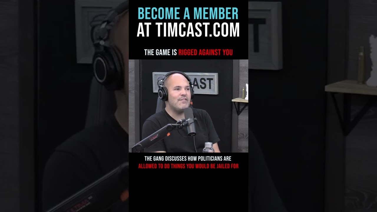 Timcast IRL - The Game Is Rigged Against You #shorts