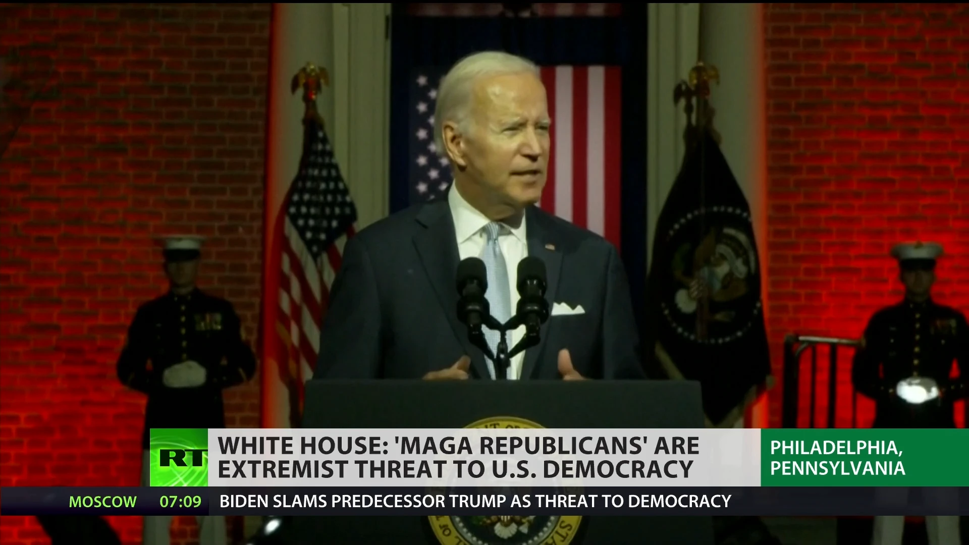 MAGA Republicans are an extremist threat to US democracy – Biden