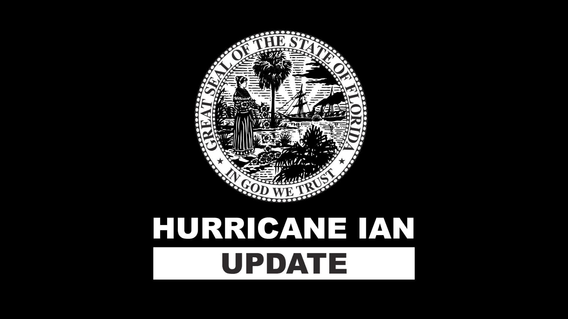 Governor DeSantis Delivers an Update on Hurricane Ian in Matlacha