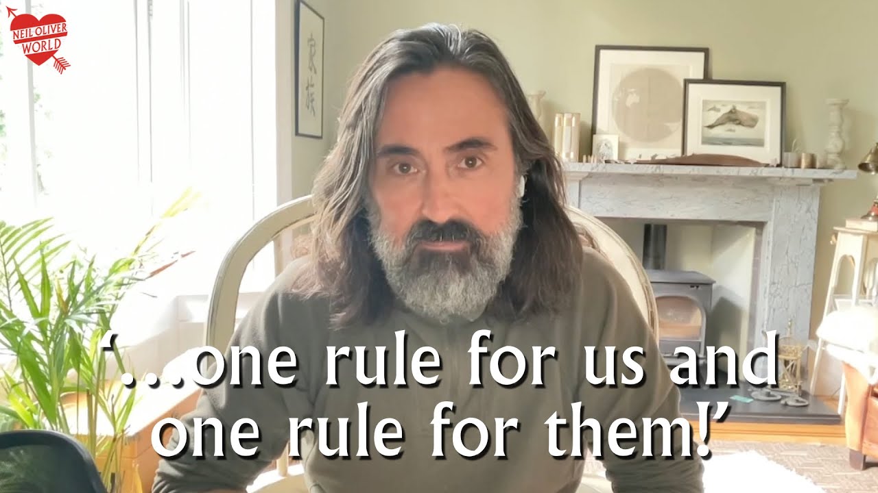 Neil Oliver – ‘…one rule for us & one rule for them!’