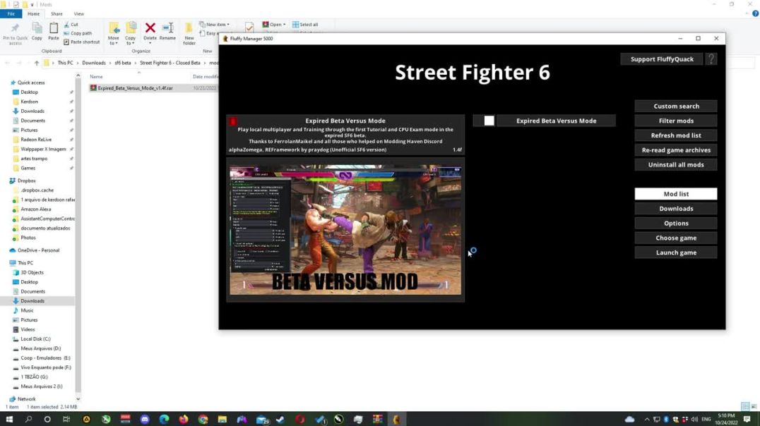 Beta Street Fighter 6 Offline Portugues 2022 (saiu hoje)