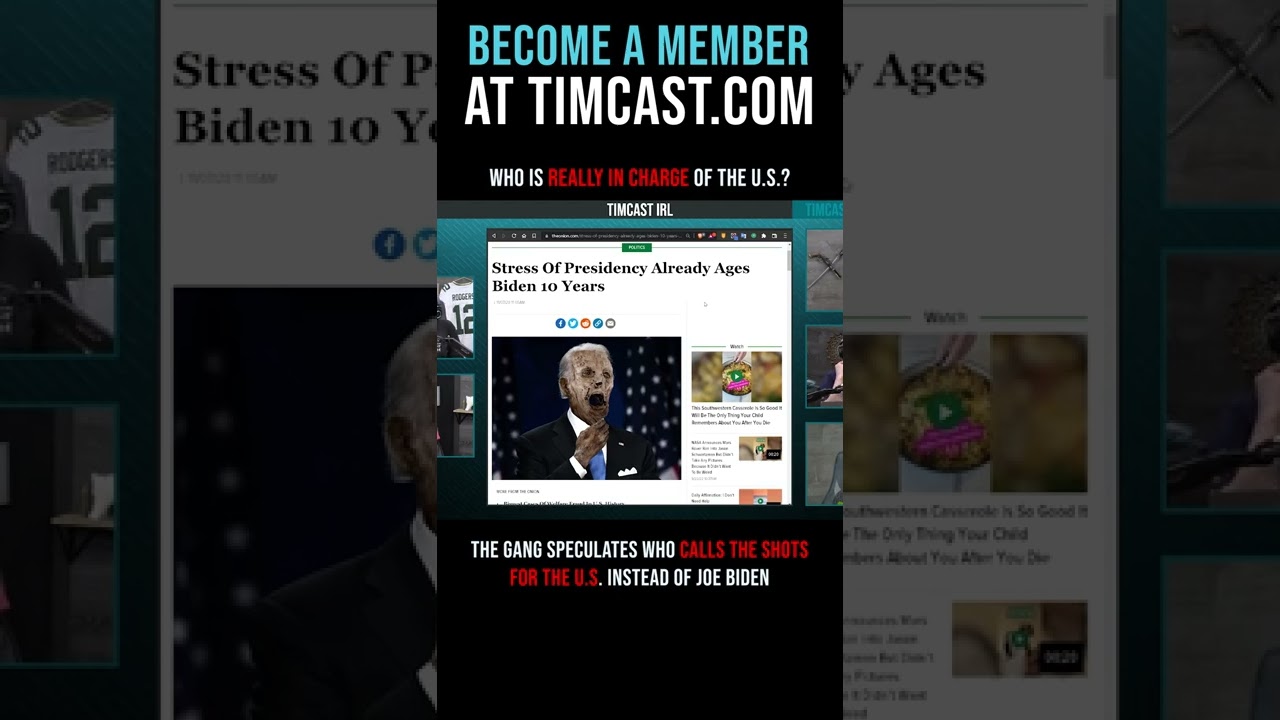 Timcast IRL - Who Is Really In Charge Of The U.S.? #shorts