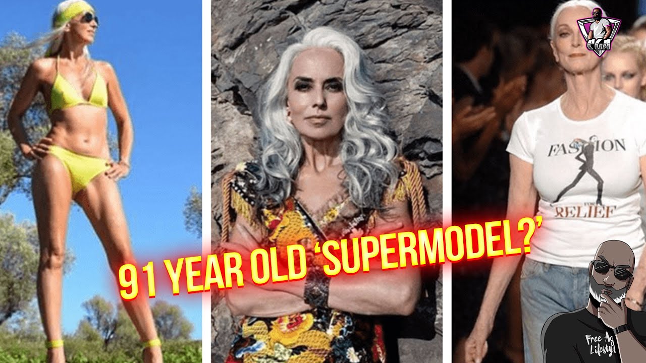 91-Year Old Supermodel Getting BUCKET NEKKID For Women s Empowerment? @CGAReacts