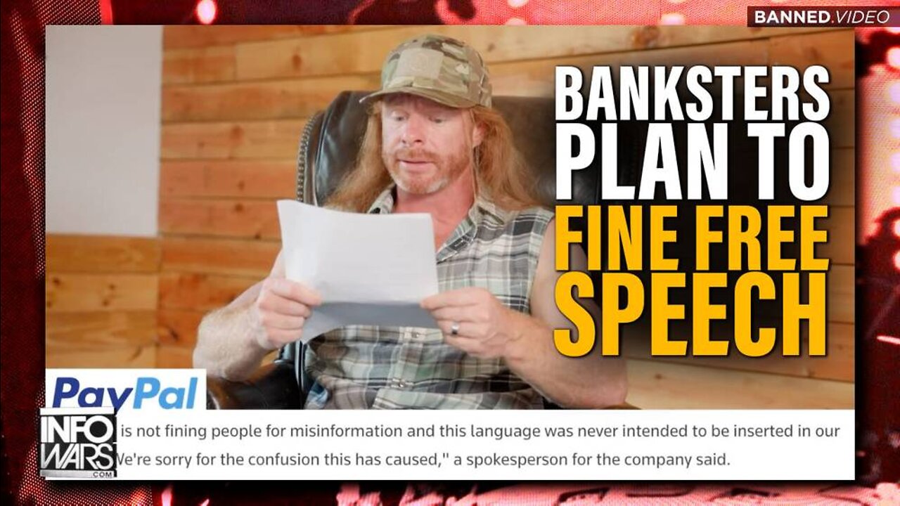 See the Video that Breaks Down the Criminal Banking Industry's Plan to Fine Free Speech