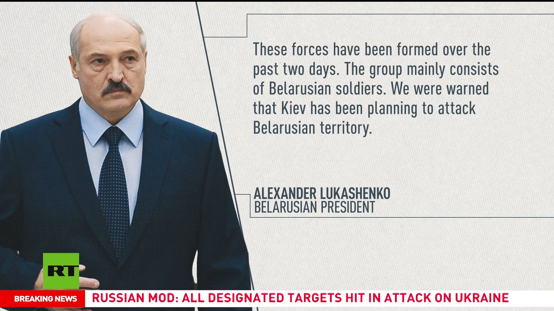 Belarus announces troop deal with Russia