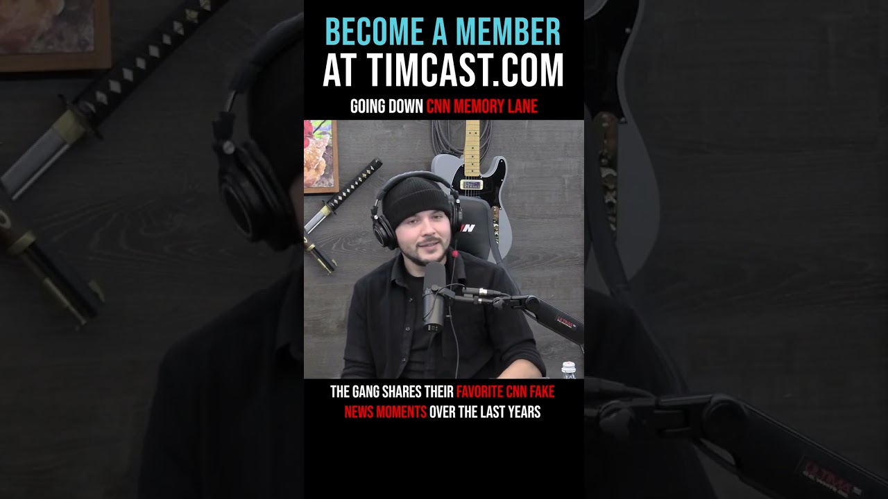 Timcast IRL - Going Down CNN Memory Lane #shorts