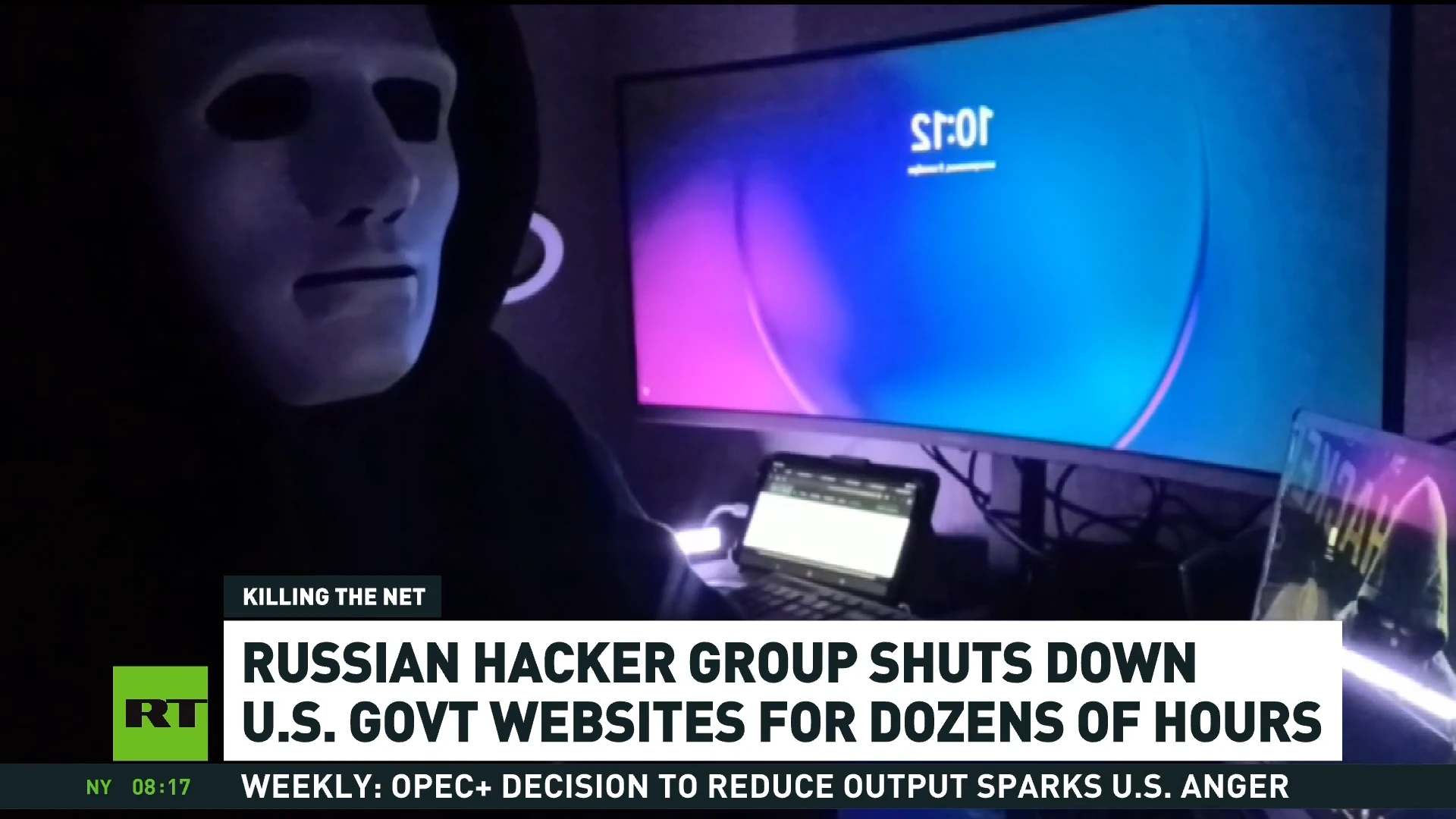 Russian hackers ‘kill’ US govt websites for HOURS