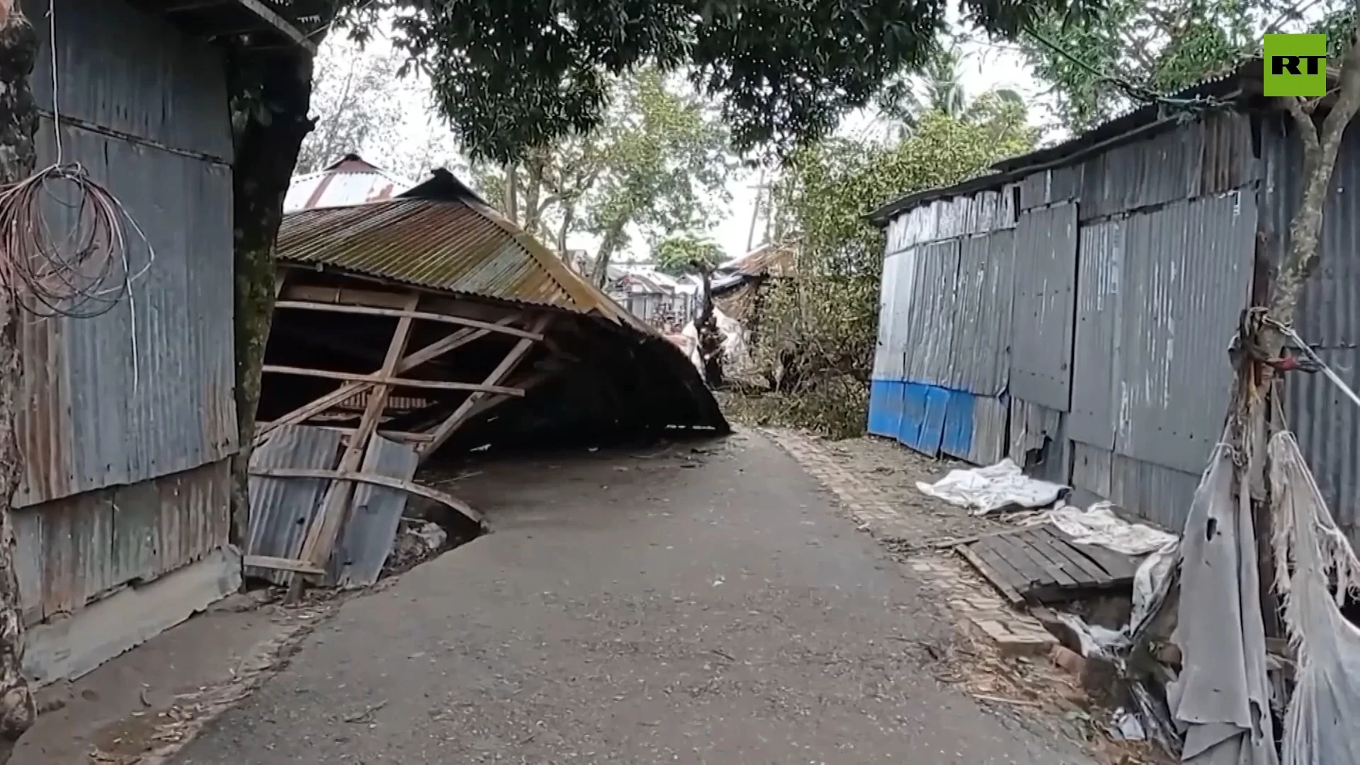 Cyclone Sitrang damages thousands of homes and kills at least 24 people