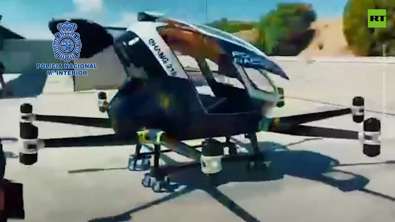 Spanish police unveil new ‘megadrone’