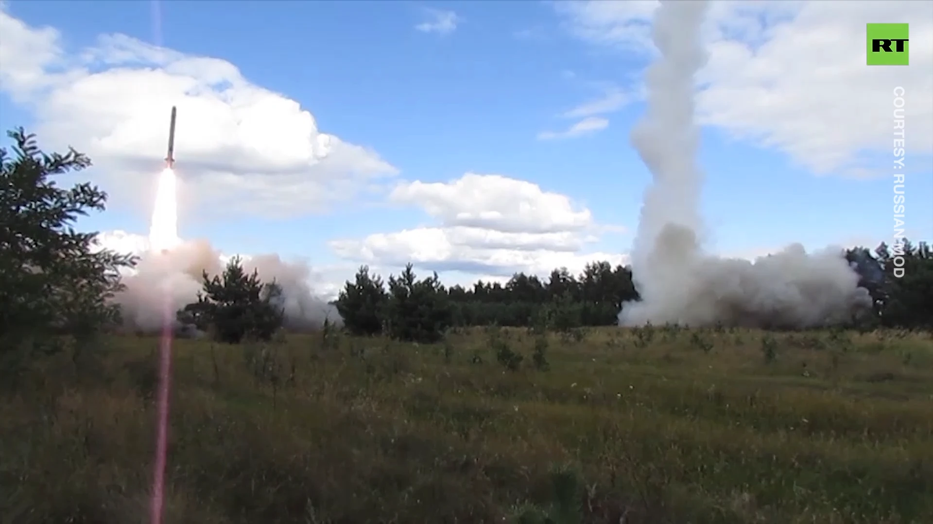 Missile system ‘Iskander’ strikes Ukrainian military targets