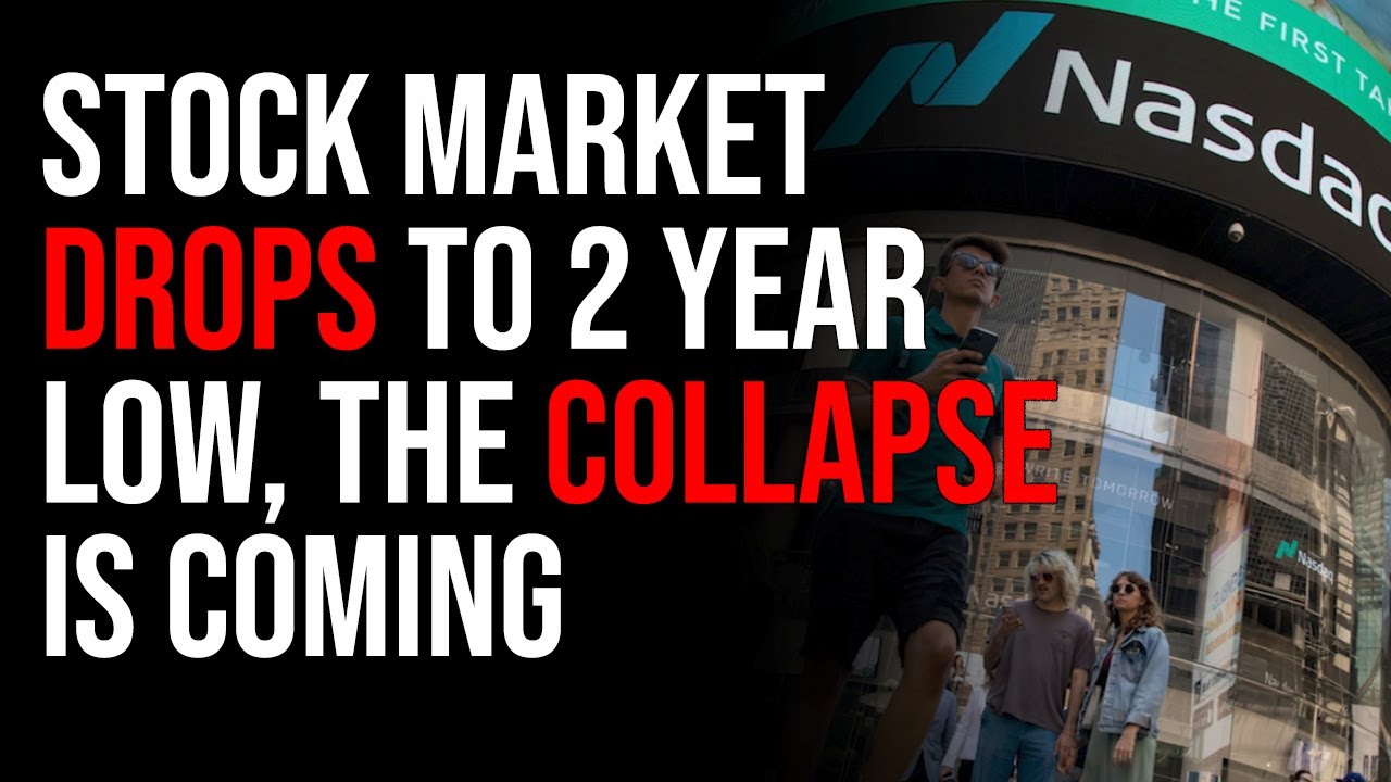 Stock Market Drops To 2 YR Low, The Collapse Is Coming, Food Shortages Will Wipe Out Liberal Centers