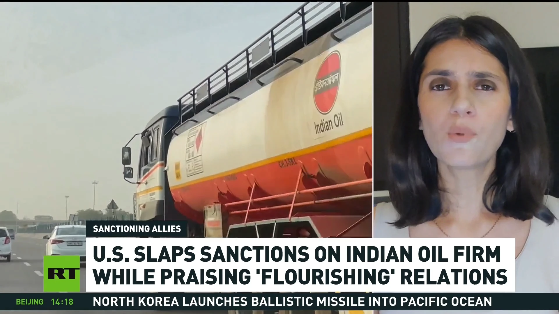 US sanctions Indian oil company while praising ‘flourishing’ relations