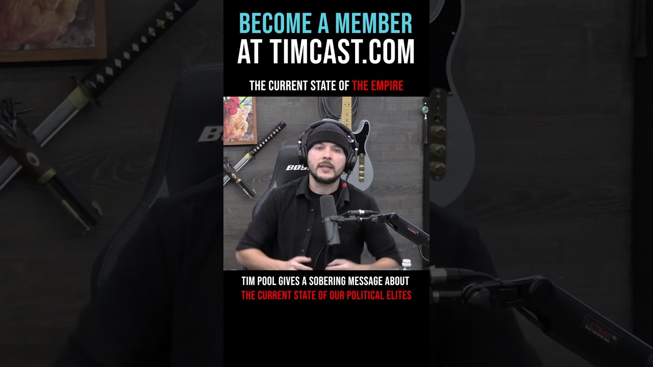 Timcast IRL - The Current State Of The Empire #shorts