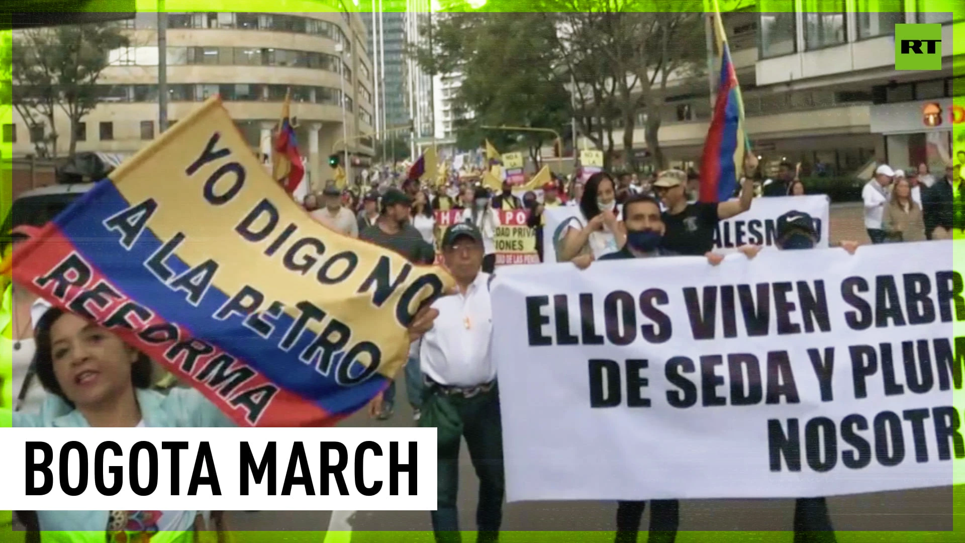 Bogota holds anti-government rally