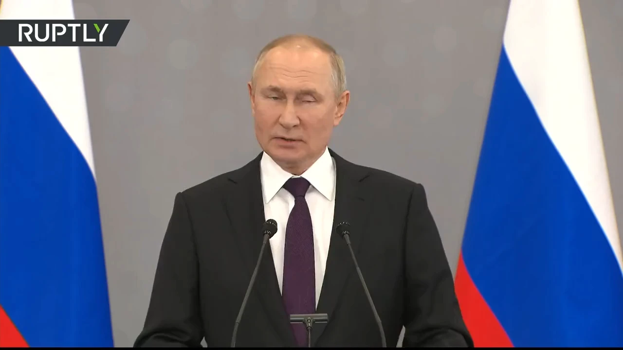 ‘Not a lot of people think about their own interests, otherwise they wouldn’t blow up Nord Stream 2’ - Putin