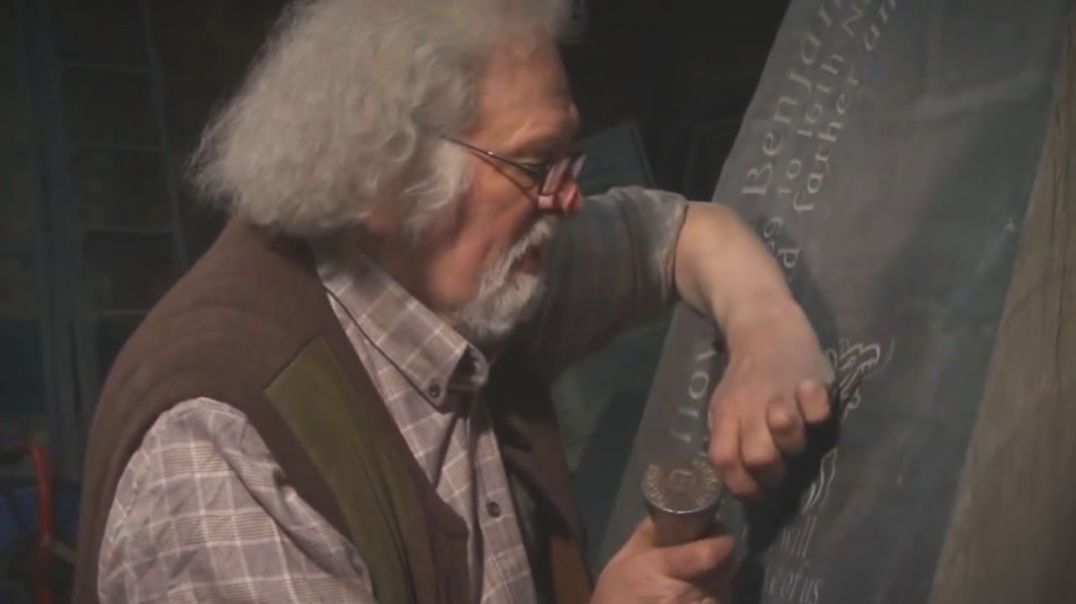 Unintentional ASMR ? Welsh Stone Carver (Tapping Gently & Sharing Wisdom)