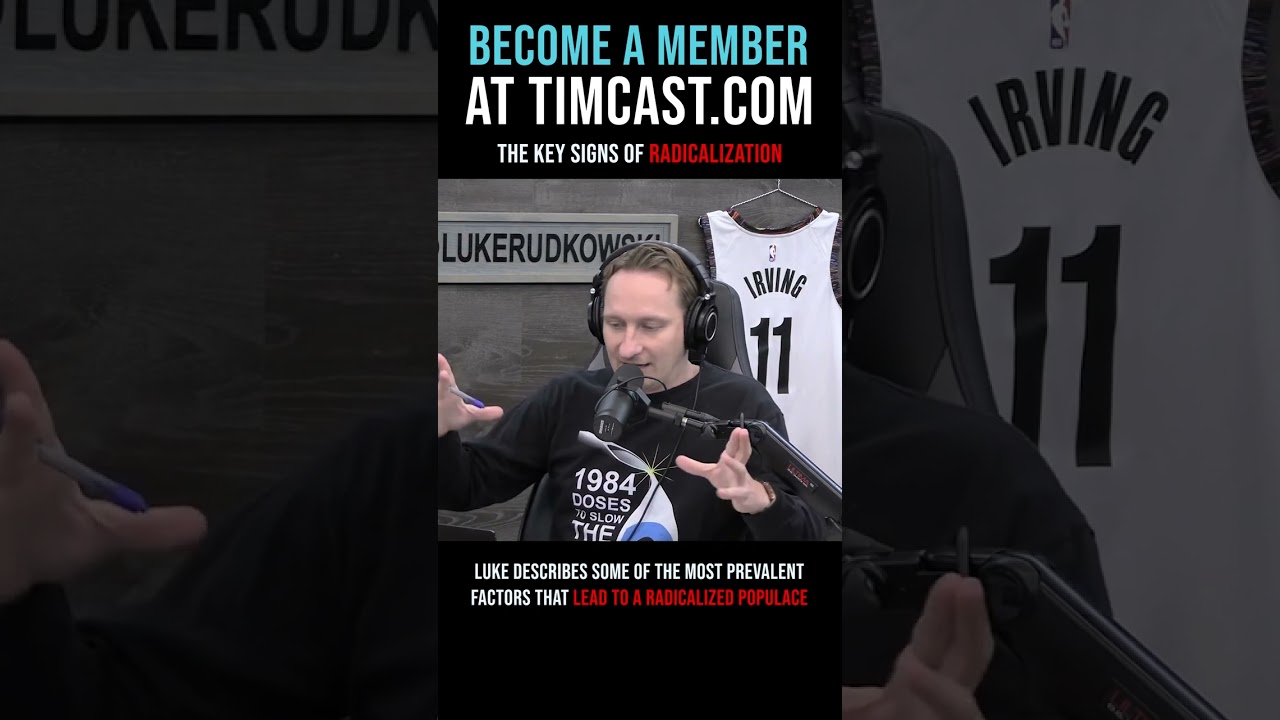 Timcast IRL - The Key Signs Of Radicalization #shorts