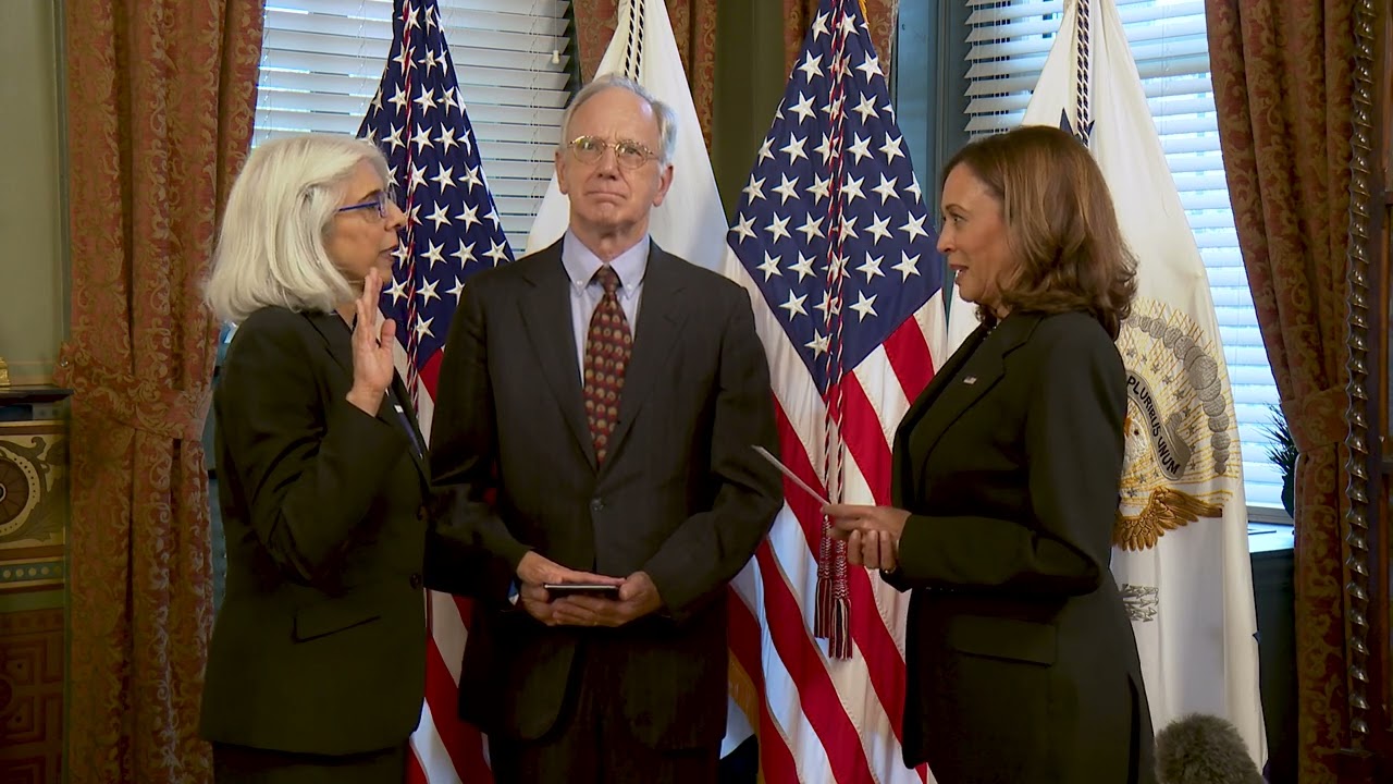 Vice President Harris Ceremonially Swears In Dr. Arati Prabhakar as Director of OSTP