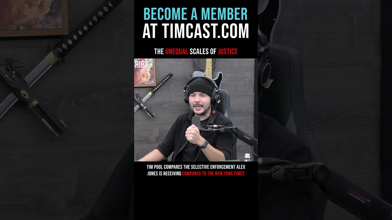 Timcast IRL - The Unequal Scales Of Justice #shorts