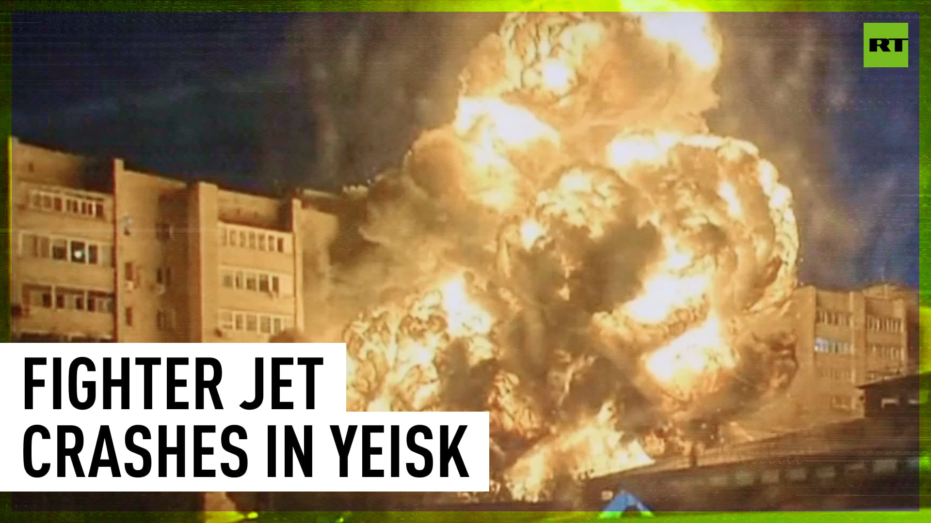 Russian Su-34 fighter jet crashes into residential house in Yeisk