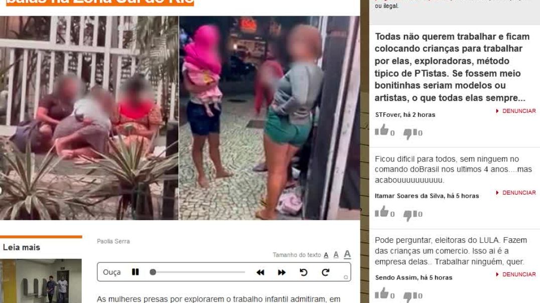 Mulheres presas por EXPLORAÇÃO INFANTIL