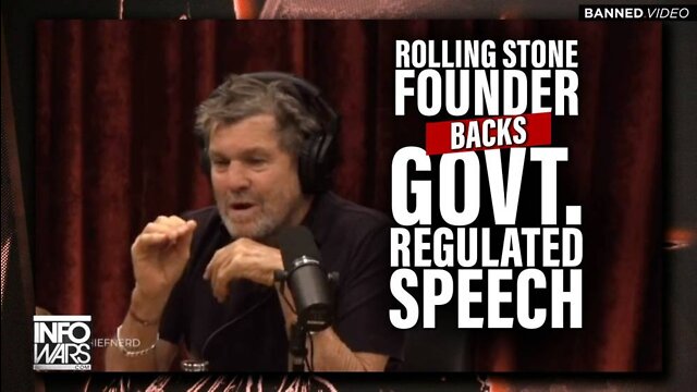 Rolling Stone Founder Backs Govt. Regulation of Free Speech