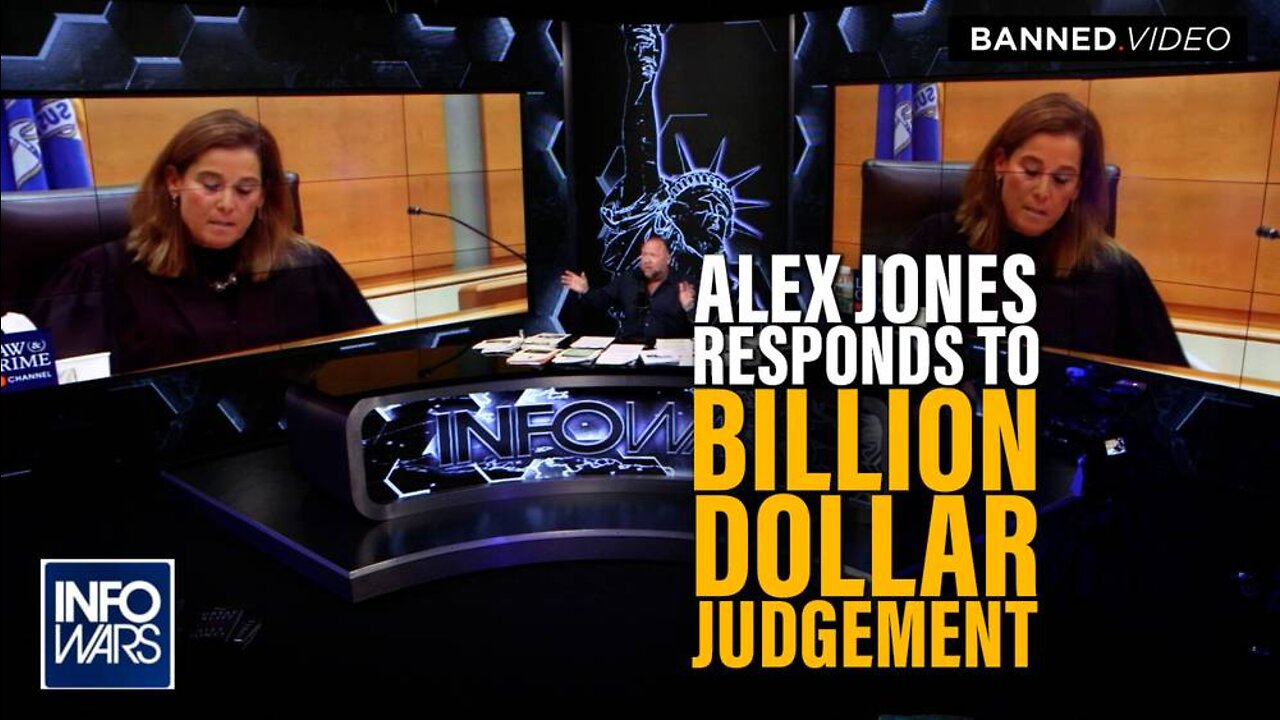 EXCLUSIVE: Alex Jones Responds to Billion Dollar Judgement