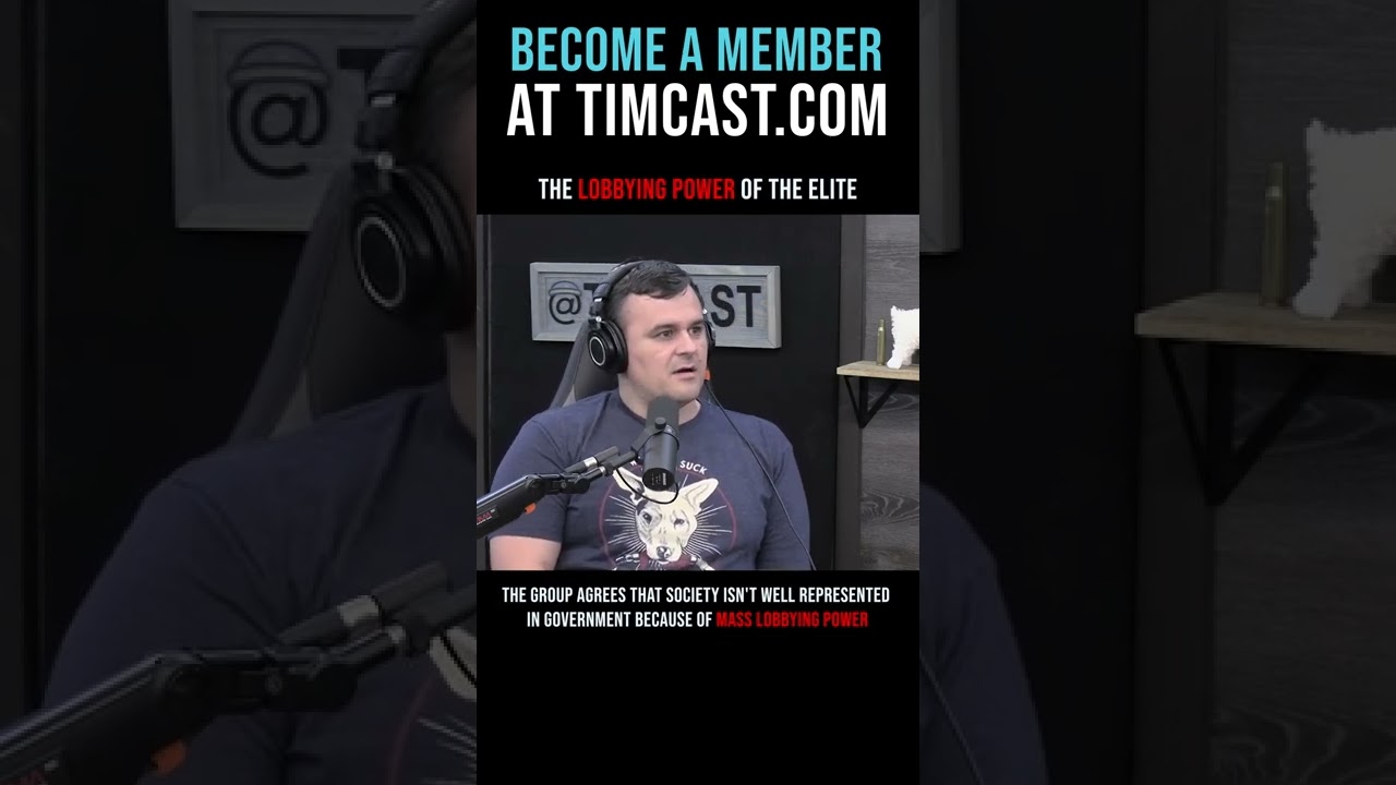 Timcast IRL - The Lobbying Power Of The Elite #shorts