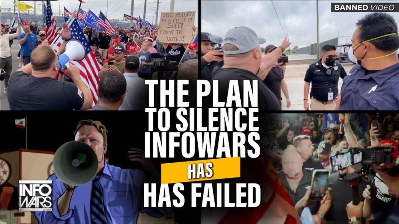 Globalists Enraged! The Plan to Silence Infowars Has Failed