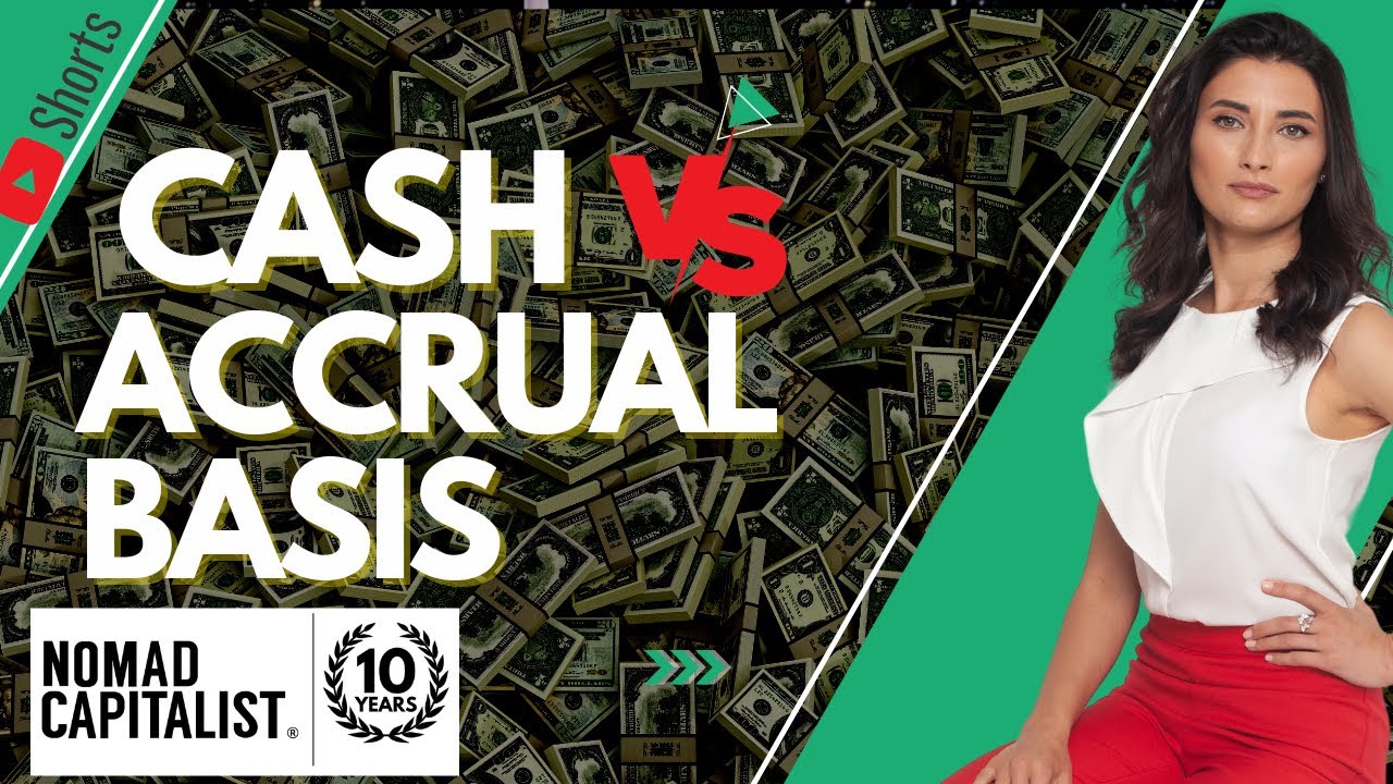 The Difference between Cash vs. Accrual Basis #shorts