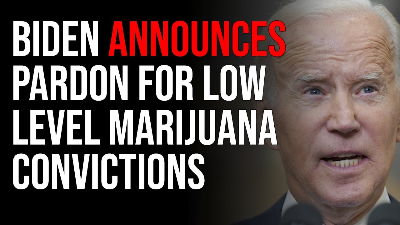 Biden Announces Pardon For Low Level Marijuana Convictions