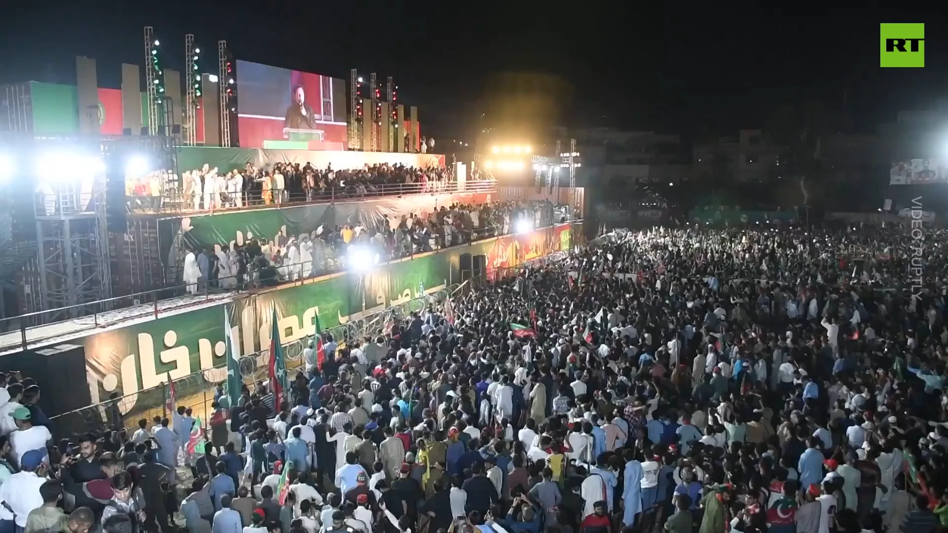 Imran Khan’s rally gathers thousands ahead of by-election