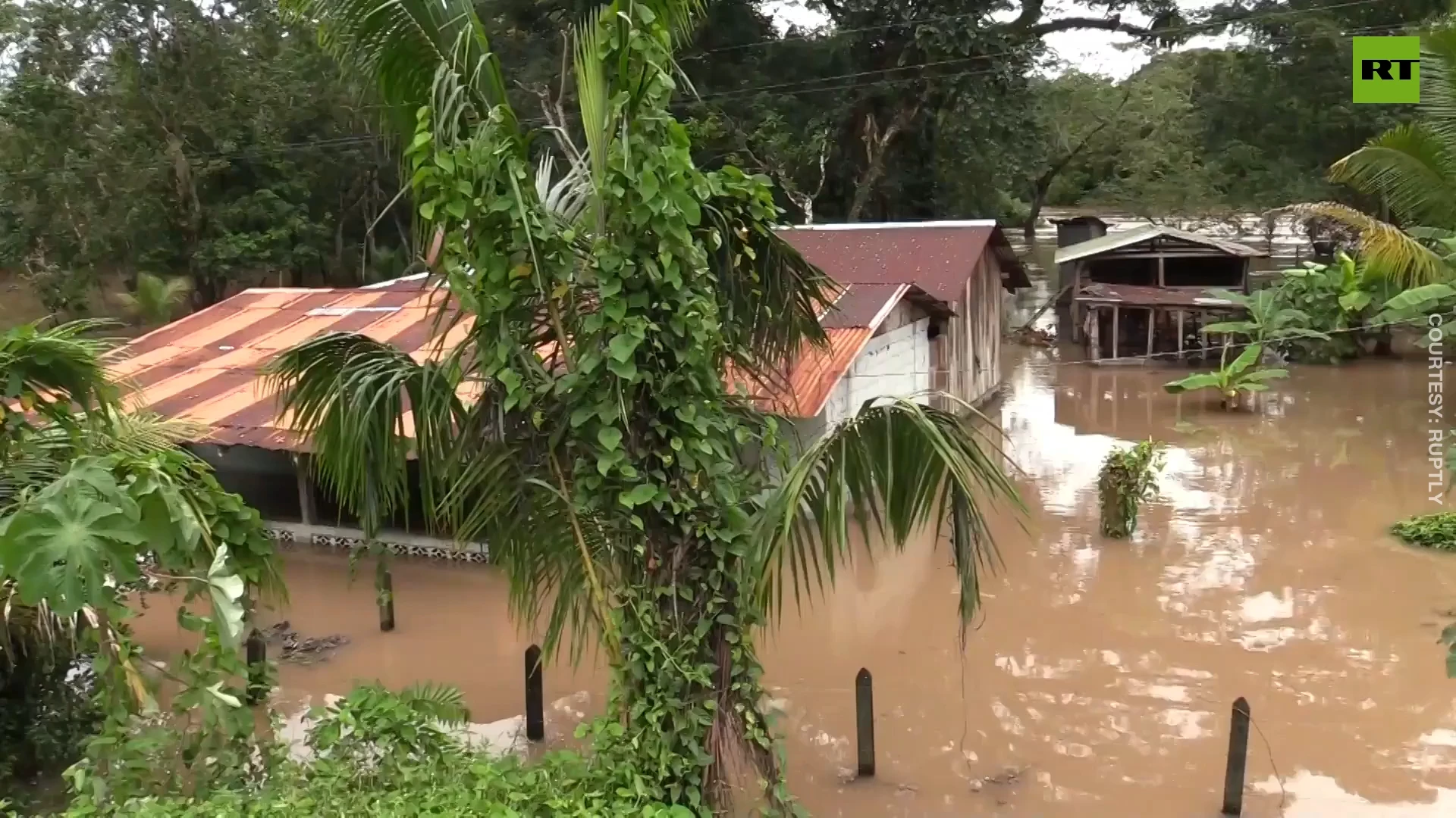 Hundreds of houses damaged after tropical storm Julia swept across Managua