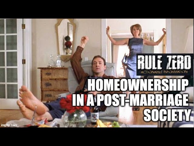 Homeownership in a Post-Marriage Society