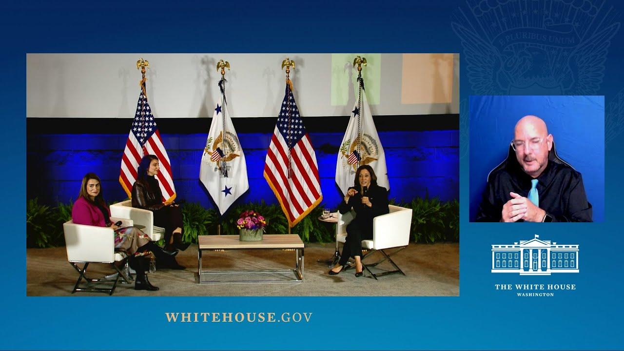 Vice President Harris Participates in a Moderated Conversation on Reproductive Rights