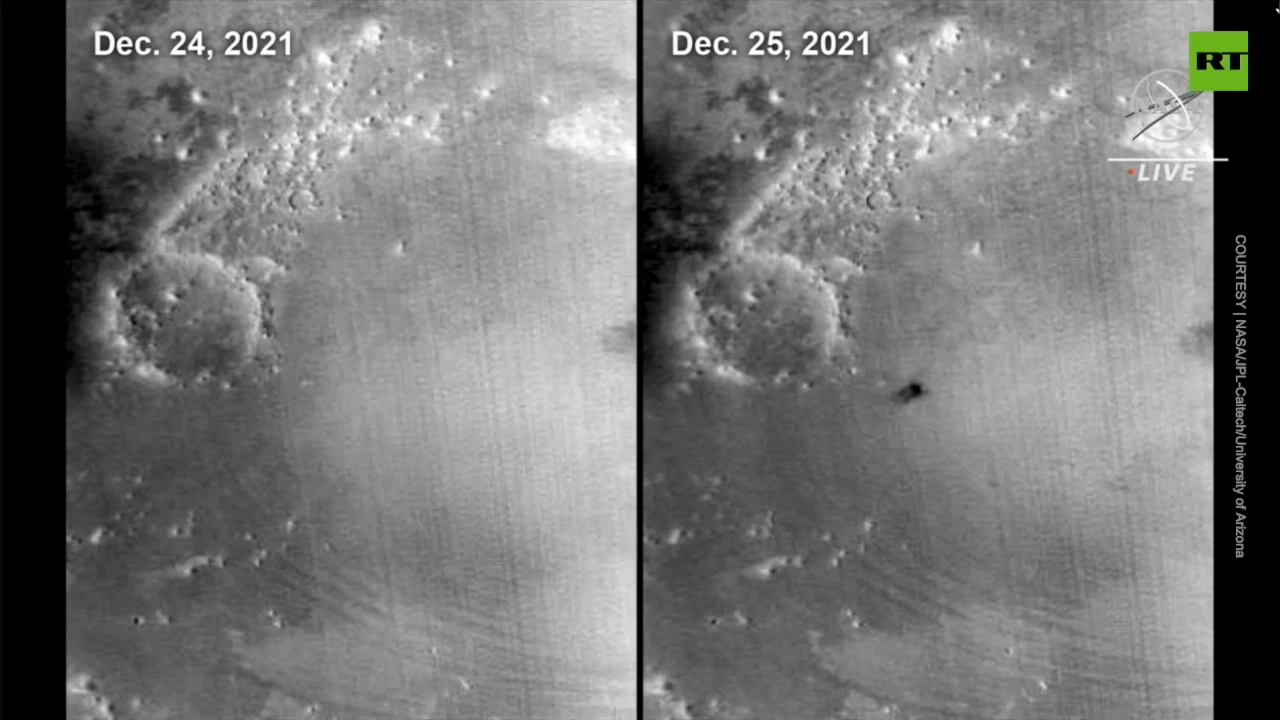 NASA’s InSight lander detects meteoroid strike on Mars