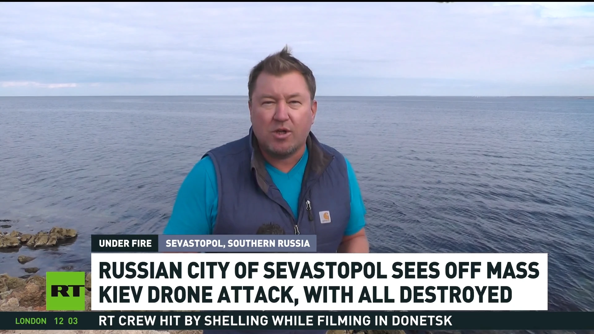 Sevastopol repels mass Ukrainian drone attack