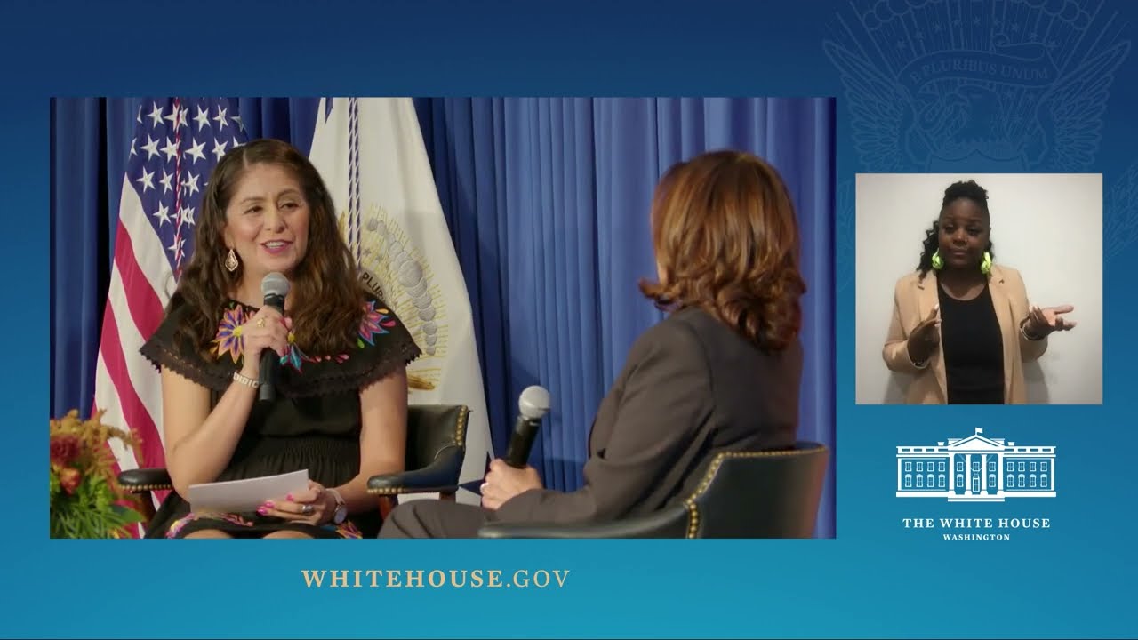 Vice President Harris Joins a Moderated Conversation on Reproductive Rights