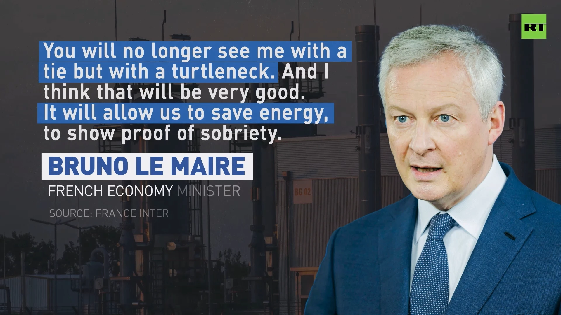 Tie for turtleneck: EU politicians offer questionable solutions to energy woes