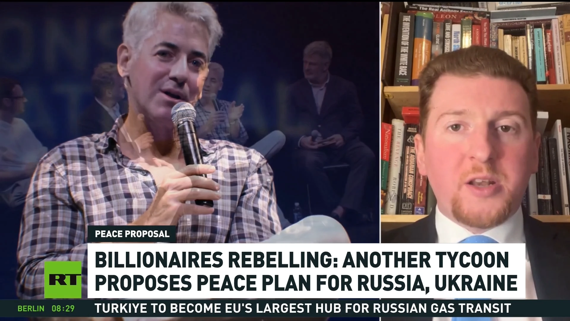 Billionaire Bill Ackman proposes peace plan for Ukraine and Russia