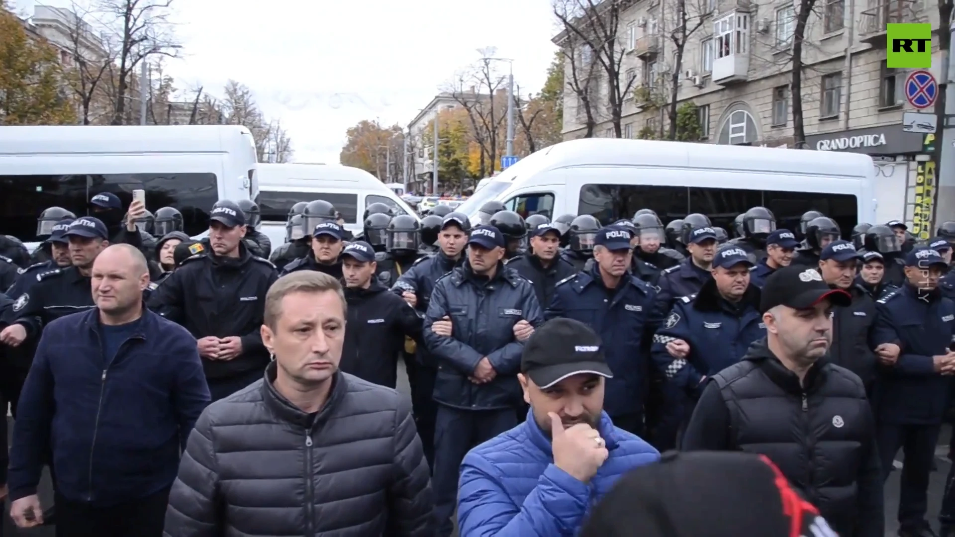 Dozens detained at anti-government rally in Chisinau, Moldova