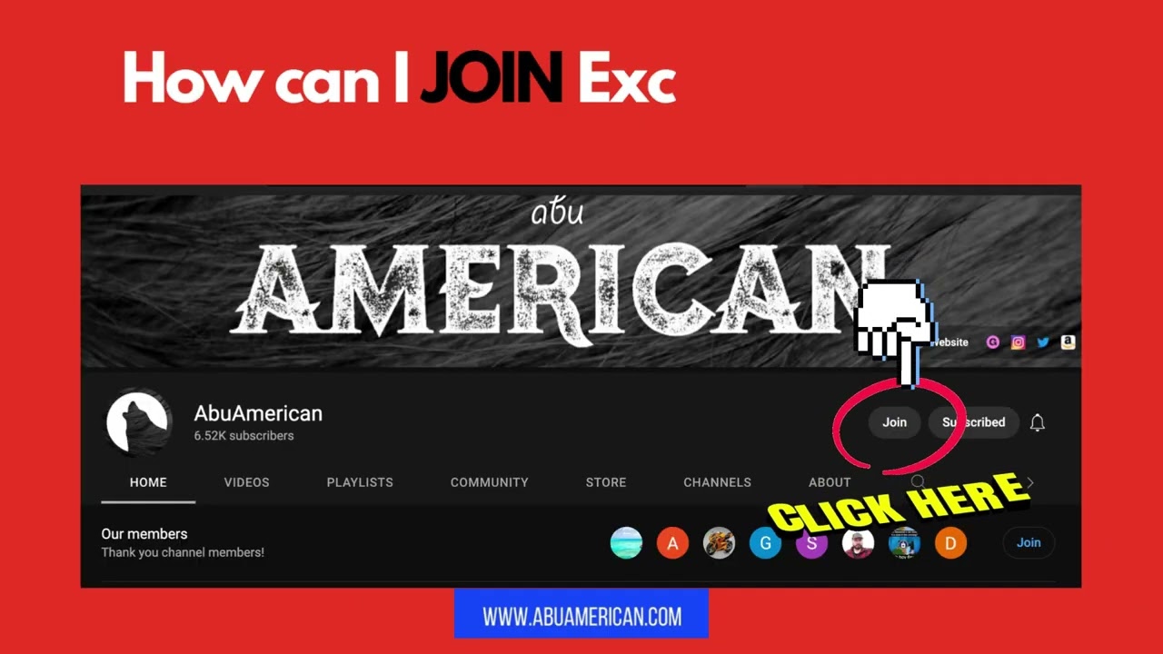 How can I JOIN the Exclusive Video Channel Membership?